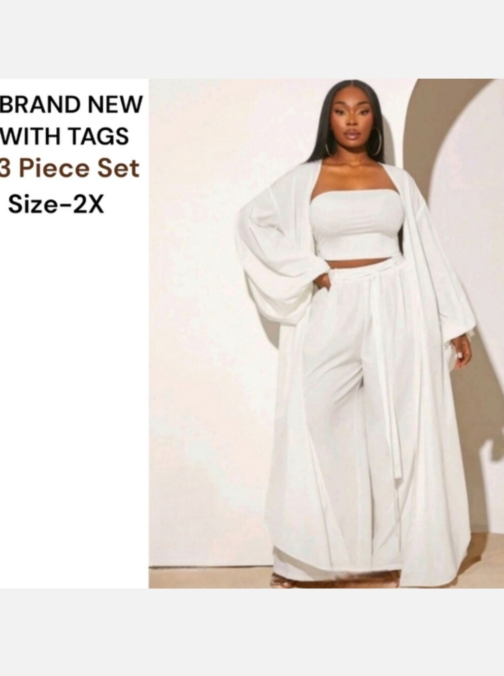3 Pce White Outfit BRAND NEW WITH TAGS